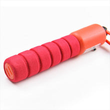 Load image into Gallery viewer, Counting Adult Fitness Fat Burning Bearing Weight Adjustable Steel Jump Rope With Counter For Aerobic Exercise Sports Fitness Cardio Workout Adjustable Cable Soft Sponge Handle For Kids Womens
