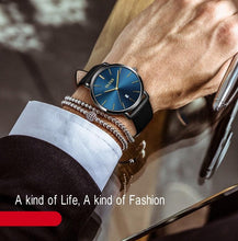 Load image into Gallery viewer, Couple Watches Popular Casual Quartz Women Men Watch Clock Boys Girls Ultra Thin Leather Wristwatch Minimalist Analog Quartz Ultra Thin Watches Leather Strap Fashion Casual Date Watch Waterproof Wrist Watch
