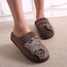 Load image into Gallery viewer, Couples Home Slippers Warm Cute Womans Mens Slipper Winter Shoes New Fashion Casual Fur Plush Slides Winter Slippers For Women House Slippers Fluffy Soft Comfy Fuzzy Slippers Faux Fur Plush Anti-Skid Slippers
