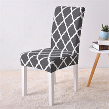 Load image into Gallery viewer, Covers for Dining Room Seat Protector Stretch Removable Printed Chair Cover Elastic Seat Chair Covers Removable And Washable Stretch Banquet Hotel Dining Room Washable Furniture Chair for Kids Pets Home Ceremony Banquet Wedding Party
