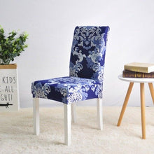 Load image into Gallery viewer, Covers for Dining Room Seat Protector Stretch Removable Printed Chair Cover Elastic Seat Chair Covers Removable And Washable Stretch Banquet Hotel Dining Room Washable Furniture Chair for Kids Pets Home Ceremony Banquet Wedding Party
