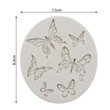 Load image into Gallery viewer, Creative Butterfly Shape Silicone Mold Fondant Candle Mould Resin Molds Homemade Cake Decorate Kitchen Accessories Food Grade Silicone Fondant Mold Reusable Ice Candy Mold
