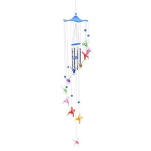 Load image into Gallery viewer, Creative Lucky Humming Bird Mobile Hanging Wind Chimes Bells Ornaments Hanging Gifts Dream-catcher Pendant Wall Home Car Decor Garden Wedding Window Decoration
