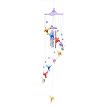 Load image into Gallery viewer, Creative Lucky Humming Bird Mobile Hanging Wind Chimes Bells Ornaments Hanging Gifts Dream-catcher Pendant Wall Home Car Decor Garden Wedding Window Decoration

