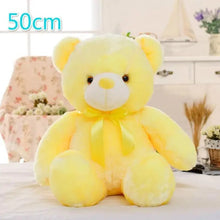 Load image into Gallery viewer, Creative Luminous LED Colorful Glowing Teddy - Plush Toy Colorful Glowing Teddy Bear Christmas Gift for Kid
