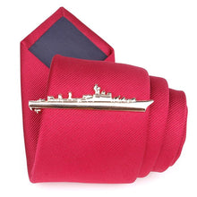 Load image into Gallery viewer, Creative Metal Necktie Bar Formal Shirt Classic Men Tie Clips Elegant Fashion Formal Professional Simple Tie Bar Clips Beautiful Designs Wedding Ceremony Gold Tie Pin Unisex Party Gifts Fashion Tie Clips
