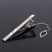 Load image into Gallery viewer, Creative Metal Necktie Bar Formal Shirt Classic Men Tie Clips Elegant Fashion Formal Professional Simple Tie Bar Clips Beautiful Designs Wedding Ceremony Gold Tie Pin Unisex Party Gifts Fashion Tie Clips
