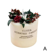 Load image into Gallery viewer, Creative Soy Wax Romantic Aromatherapy Candles Pure Natural Pillar Candles  Pillar Candles Christmas Wedding Party Home Decoration Gift Wedding Party Holders
