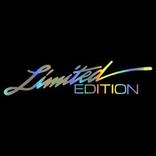 Load image into Gallery viewer, Creative Vinyl Sticker On Car Stickers 3D "LIMITED EDITION" Car Window Sticker Car-Styling Decal Creative Vinyl Sticker On Car Stickers and Decals Window Sticker Car-styling Decal 16CM*3.8CM
