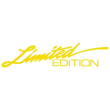 Load image into Gallery viewer, Creative Vinyl Sticker On Car Stickers 3D "LIMITED EDITION" Car Window Sticker Car-Styling Decal Creative Vinyl Sticker On Car Stickers and Decals Window Sticker Car-styling Decal 16CM*3.8CM
