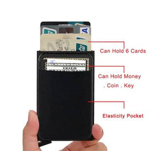 Load image into Gallery viewer, Credit Card Holder Wallet Metal Name Card
