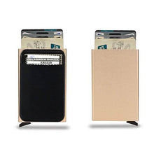 Load image into Gallery viewer, Credit Card Holder Wallet Metal Name Card
