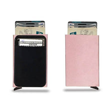 Load image into Gallery viewer, Credit Card Holder Wallet Metal Name Card
