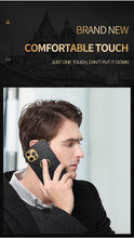Load image into Gallery viewer, Crocodile Leather Case For iPhone 13 12 Mini Shockproof Magnetic Ring Holder Phone Cover Ultra-thin Soft Crocodile Leather Shockproof Bumper With Ring Bracket Protective Cover for iPhone
