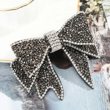 Load image into Gallery viewer, Crystal Big Bow Hair Clips For Women Girls Hair Accessories Rhinestone Hairpins Plastic Hairgirps Retro Barrette Headwear Gorgeous Hair Accessories For Women
