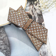 Load image into Gallery viewer, Crystal Big Bow Hair Clips For Women Girls Hair Accessories Rhinestone Hairpins Plastic Hairgirps Retro Barrette Headwear Gorgeous Hair Accessories For Women
