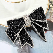 Load image into Gallery viewer, Crystal Big Bow Hair Clips For Women Girls Hair Accessories Rhinestone Hairpins Plastic Hairgirps Retro Barrette Headwear Gorgeous Hair Accessories For Women
