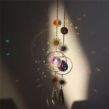 Load image into Gallery viewer, Crystal Dream Wind Chimes Dream Catcher Gifts Wall Hanging Home Decoration Window Wind Spinner OrnamentFor Bedroom Living Room Decoration Creative Girls Gifts Photography
