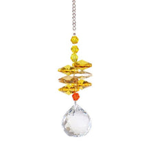 Load image into Gallery viewer, Crystal Garden Sun-catcher Hanging Crystals Prisms Ornament For Window Glass Chandelier Solar Hummingbird Owl Wind Chimes Rainbow Chaser  Garden Hanging  Curtain Pendant Home Decor Gift Boxed Sun Catcher Gift Idea For Mom Friends Grandma Hummingbird
