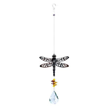 Load image into Gallery viewer, Crystal Garden Sun-catcher Hanging Crystals Prisms Ornament For Window Glass Chandelier Solar Hummingbird Owl Wind Chimes Rainbow Chaser  Garden Hanging  Curtain Pendant Home Decor Gift Boxed Sun Catcher Gift Idea For Mom Friends Grandma Hummingbird
