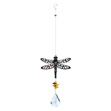 Load image into Gallery viewer, Crystal Garden Sun-catcher Hanging Crystals Prisms Ornament For Window Glass Chandelier Solar Hummingbird Owl Wind Chimes Rainbow Chaser  Garden Hanging  Curtain Pendant Home Decor Gift Boxed Sun Catcher Gift Idea For Mom Friends Grandma Hummingbird
