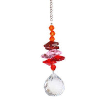 Load image into Gallery viewer, Crystal Garden Sun-catcher Hanging Crystals Prisms Ornament For Window Glass Chandelier Solar Hummingbird Owl Wind Chimes Rainbow Chaser  Garden Hanging  Curtain Pendant Home Decor Gift Boxed Sun Catcher Gift Idea For Mom Friends Grandma Hummingbird

