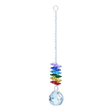 Load image into Gallery viewer, Crystal Garden Sun-catcher Hanging Crystals Prisms Ornament For Window Glass Chandelier Solar Hummingbird Owl Wind Chimes Rainbow Chaser  Garden Hanging  Curtain Pendant Home Decor Gift Boxed Sun Catcher Gift Idea For Mom Friends Grandma Hummingbird
