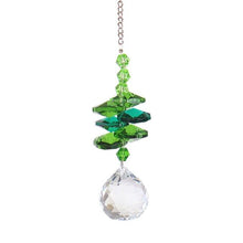 Load image into Gallery viewer, Crystal Garden Sun-catcher Hanging Crystals Prisms Ornament For Window Glass Chandelier Solar Hummingbird Owl Wind Chimes Rainbow Chaser  Garden Hanging  Curtain Pendant Home Decor Gift Boxed Sun Catcher Gift Idea For Mom Friends Grandma Hummingbird
