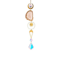 Load image into Gallery viewer, Crystal Sun Catcher Pendant Wind Chime Home Decor
