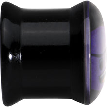 Load image into Gallery viewer, 7/16 Licensed Purple Devil emoji Acrylic Double Flare Plug Set
