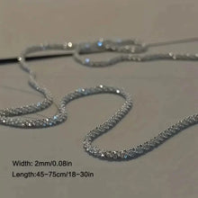 Load image into Gallery viewer, Cubic Zirconia Radiant Unisex Sky Star Necklace
