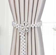 Load image into Gallery viewer, Curtain Tieback High Quality Elastic Holder Hook Buckle Clip Pretty And Fashion Polyester Decorative Home Accessories Modern Simple Style Curtain Tie Backs
