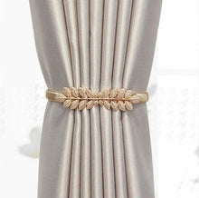 Load image into Gallery viewer, Curtain Tieback High Quality Elastic Holder Hook Buckle Clip Pretty And Fashion Polyester Decorative Home Accessories Modern Simple Style Curtain Tie Backs
