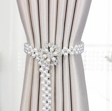 Load image into Gallery viewer, Curtain Tieback High Quality Elastic Holder Hook Buckle Clip Pretty And Fashion Polyester Decorative Home Accessories Modern Simple Style Curtain Tie Backs
