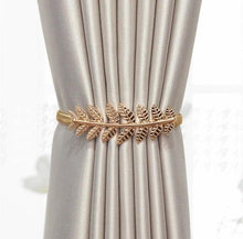 Load image into Gallery viewer, Curtain Tieback High Quality Elastic Holder Hook Buckle Clip Pretty And Fashion Polyester Decorative Home Accessories Modern Simple Style Curtain Tie Backs
