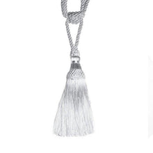 Load image into Gallery viewer, Curtain Tiebacks Tassel Curtain Clips Rope Curtain Tie Backs Holdbacks Decorative  Curtain Holder Accessories For Drape Curtain Holdbacks Braided Buckle Home Decorative Window Drapery Ball Tassels Tieback 50cm
