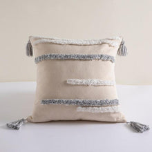 Load image into Gallery viewer, Cushion Cover Cotton Linen Pillowcase Tufted Beige Decorative Fashionable Cotton Hand-Woven Throw Pillow Covers Tufted  Pillow Covers  Bedroom Throw Pillow Cushion For Bed Home
