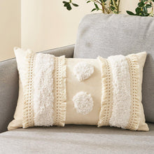 Load image into Gallery viewer, Cushion Cover Cotton Linen Pillowcase Tufted Beige Decorative Fashionable Cotton Hand-Woven Throw Pillow Covers Tufted  Pillow Covers  Bedroom Throw Pillow Cushion For Bed Home
