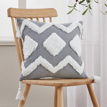 Load image into Gallery viewer, Cushion Cover Cotton Linen Pillowcase Tufted Beige Decorative Fashionable Cotton Hand-Woven Throw Pillow Covers Tufted  Pillow Covers  Bedroom Throw Pillow Cushion For Bed Home
