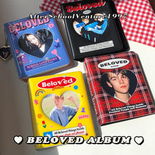 Load image into Gallery viewer, Custom 64 Card Photo Album Mini Collect Book 3 Inch For Polaroid Photo Card Photocard Ring Binder Cover Refillable Notebook Photo Album
