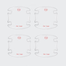 Load image into Gallery viewer, Custom Logo Car Door Sticker Scratches Resistant Cover Auto Handle Protection Film Anti-Scratch Invisible Car Door Handle Stickers Fit for Mercedes Benz Carbon Fiber Protection Film Anti-Collision Protection Exterior Accessory Car Decor Car Stickers
