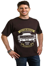 Load image into Gallery viewer, Custom Muscle Men's Bamboo Viscose/Organic Cotton Short Sleeve Graphic T-Shirt
