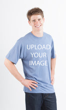 Load image into Gallery viewer, Custom Printed Men's Bamboo Viscose/Organic Cotton Short Sleeve T-Shirt
