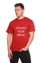 Load image into Gallery viewer, Custom Printed Men's Bamboo Viscose/Organic Cotton Short Sleeve T-Shirt
