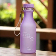 Load image into Gallery viewer, Cute 550ML Candy Color Free Water Bottles Leak-proof Drinking Cup Kettle Outdoor Sports Water Bottle for Travel Running Camping
