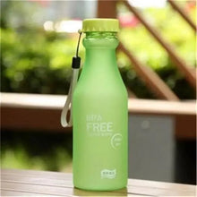 Load image into Gallery viewer, Cute 550ML Candy Color Free Water Bottles Leak-proof Drinking Cup Kettle Outdoor Sports Water Bottle for Travel Running Camping
