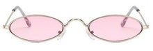 Load image into Gallery viewer, Cute Black Round Style Sun Glasses Design Retro Style Women Sunglasses New Vintage Oval Small Eyewear Metal Light Frame For Female
