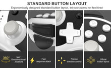 Load image into Gallery viewer, Cute Black White Joystick Wireless Bluetooth Panda Joystick Remote Controller Gamepad Compatible With For PC Laptop

