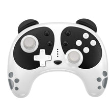 Load image into Gallery viewer, Cute Black White Joystick Wireless Bluetooth Panda Joystick Remote Controller Gamepad Compatible With For PC Laptop
