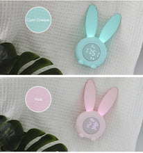 Load image into Gallery viewer, Cute Bunny Ear LED Digital Alarm Clock Electronic Kids Alarm Clock for Kids Children's Alarm Clocks for Girls Boys Bedroom Night Light for Kids Touch Control and Snoozing with USB Sound Control Rabbit Night Lamp Desk Clock Home Decoration
